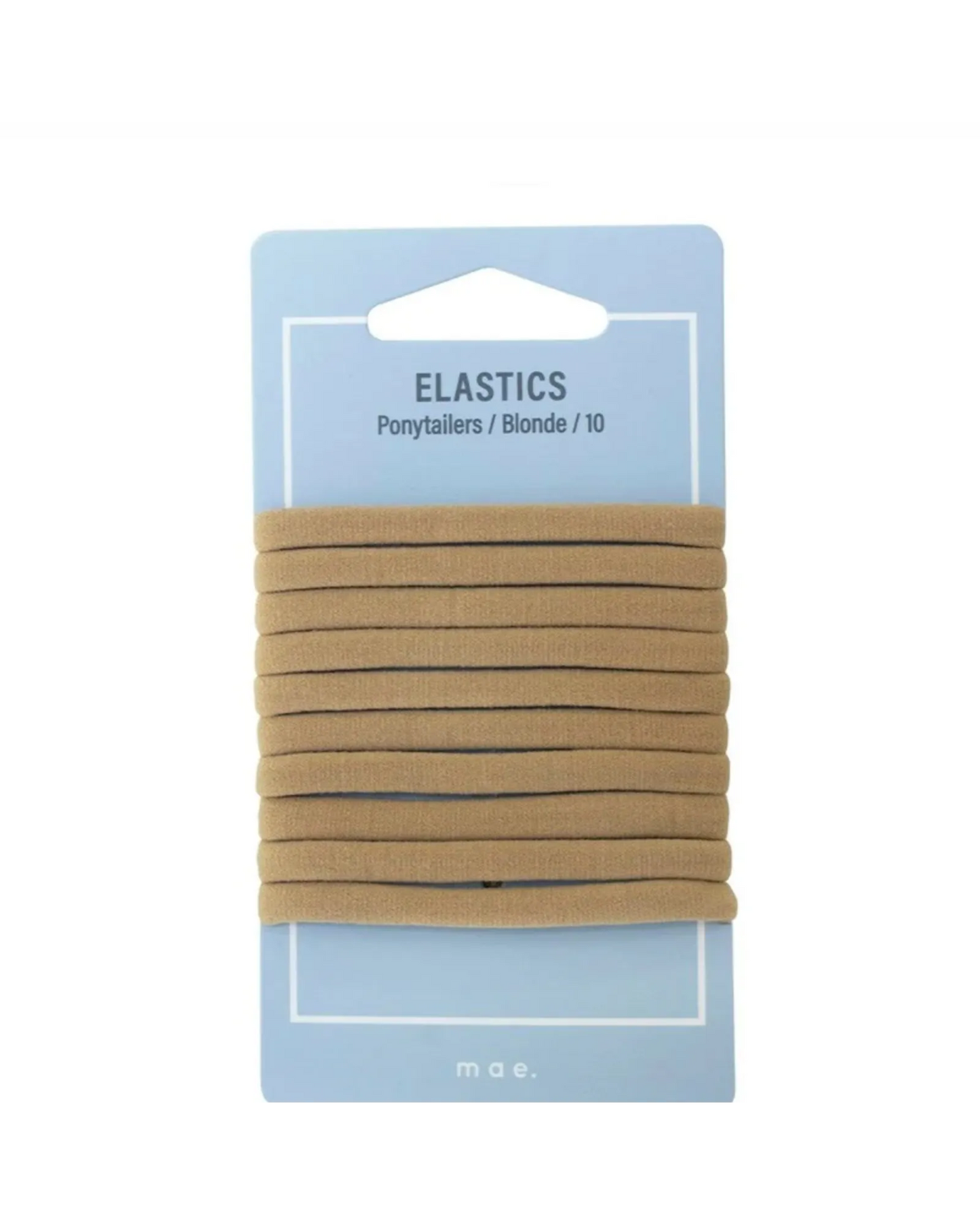 Mae Ponytailers Blonde 10pk