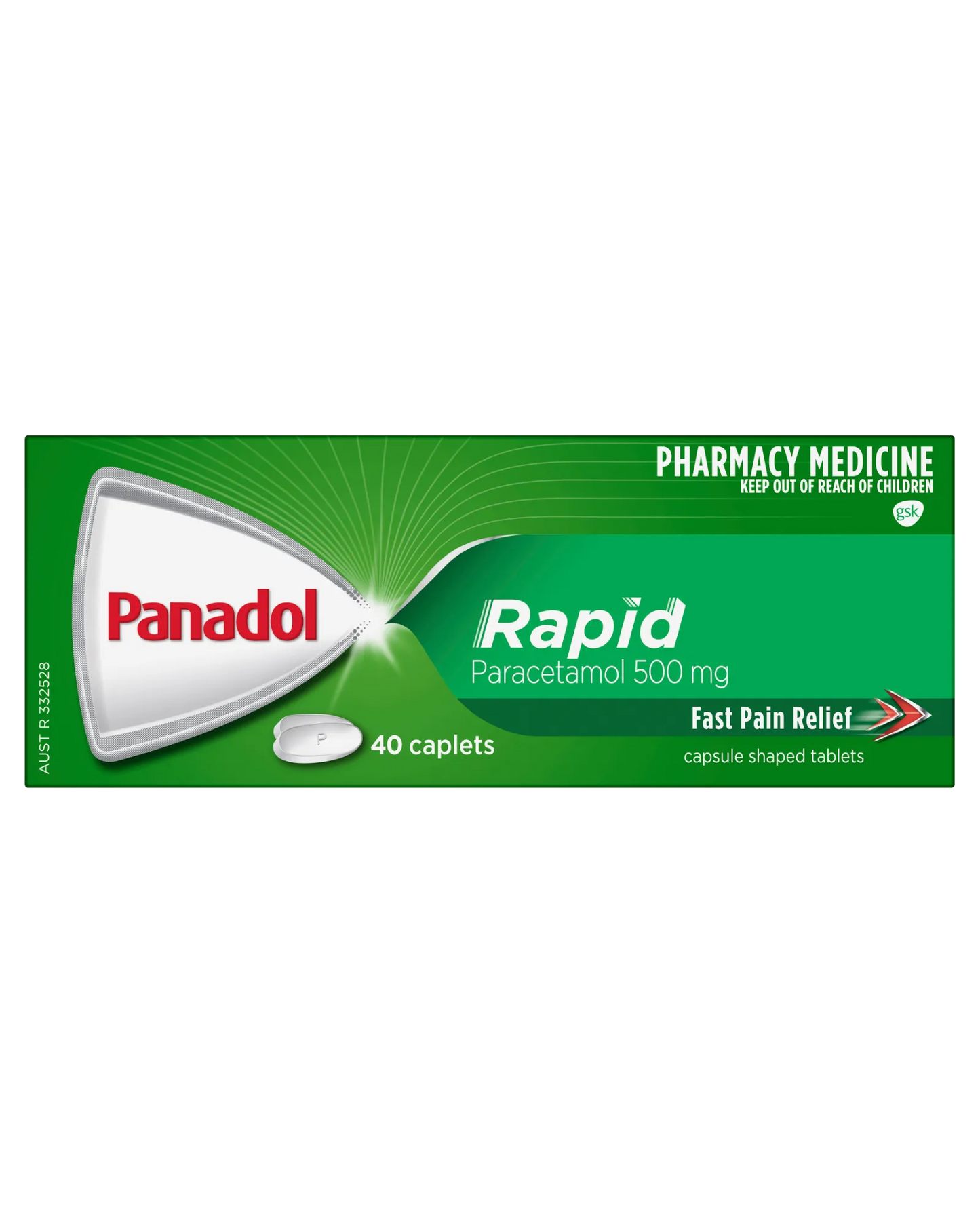 Panadol Rapid Caplets 40s