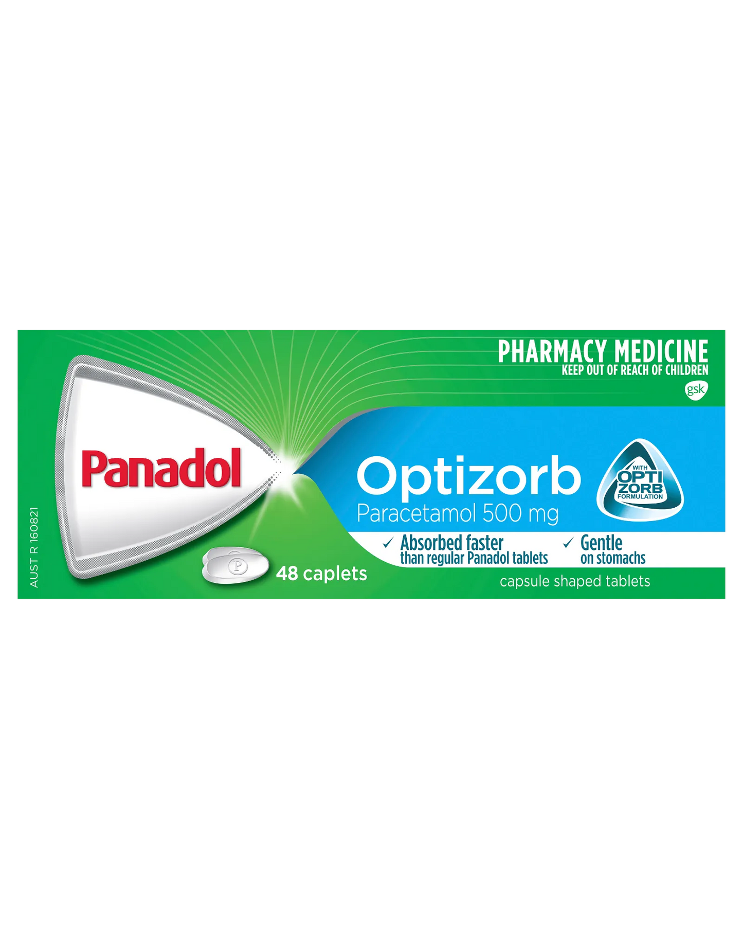 Panadol Optizorb Caplets 48s