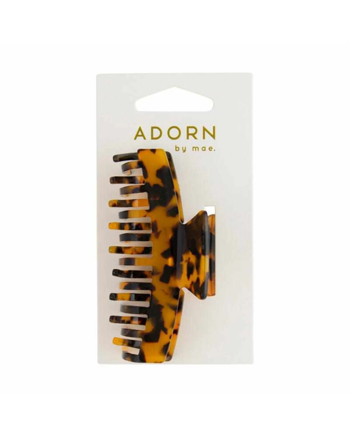 Adorn By Mae Claw Grip Extra Large Tort