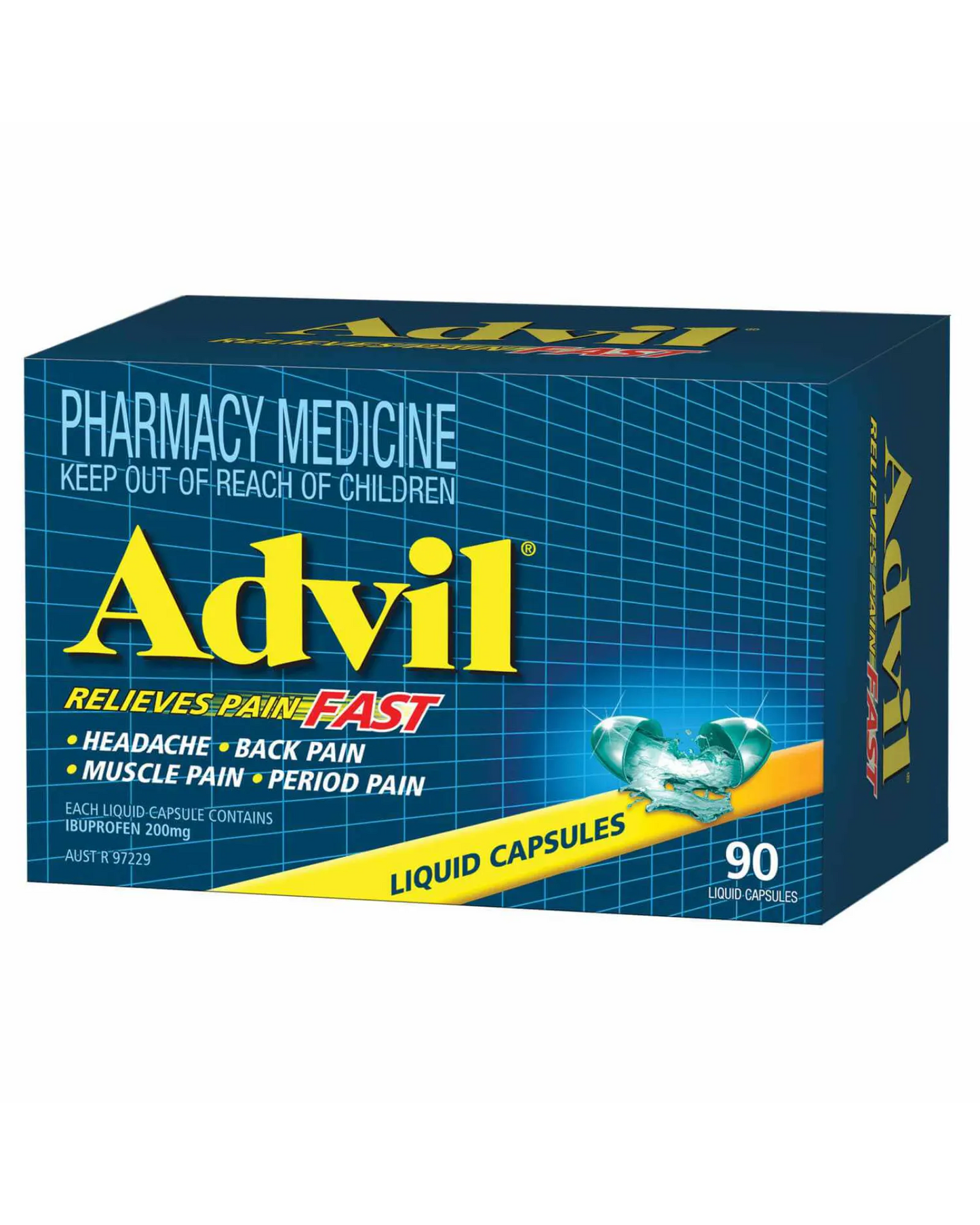 Advil Liquid Capsules 90s