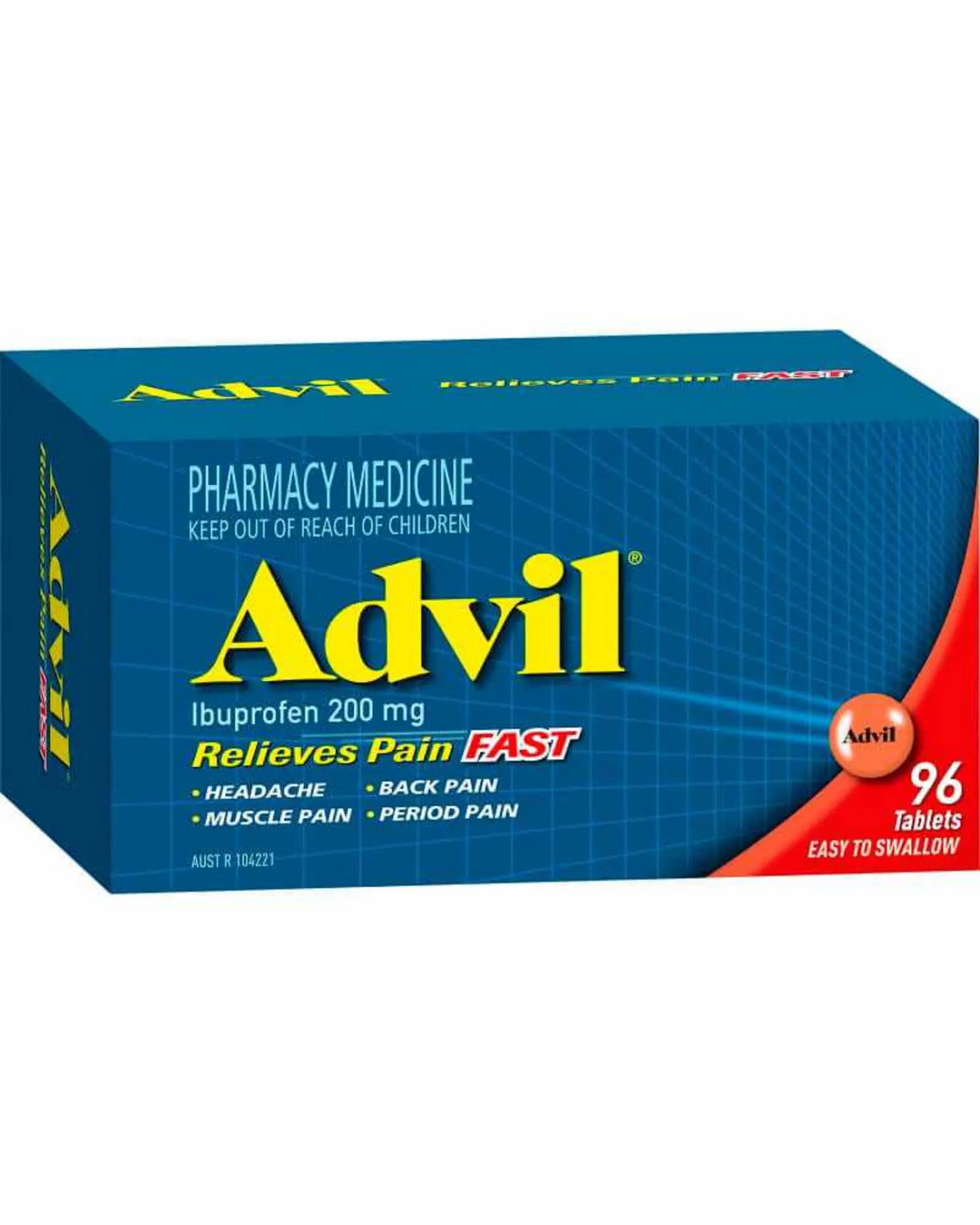 Advil Tablets 96s