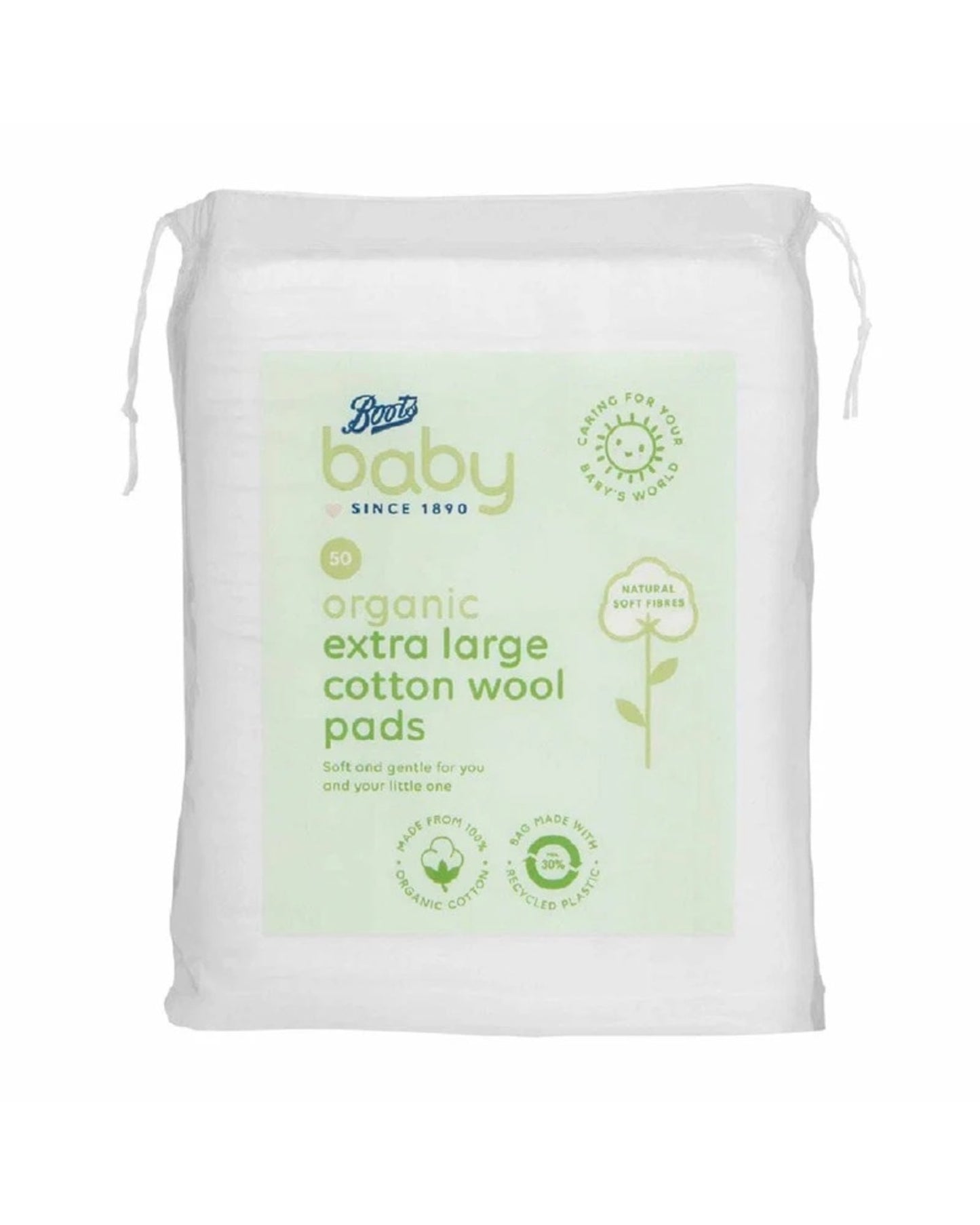 Boots Baby XL Cotton Pads 50pk