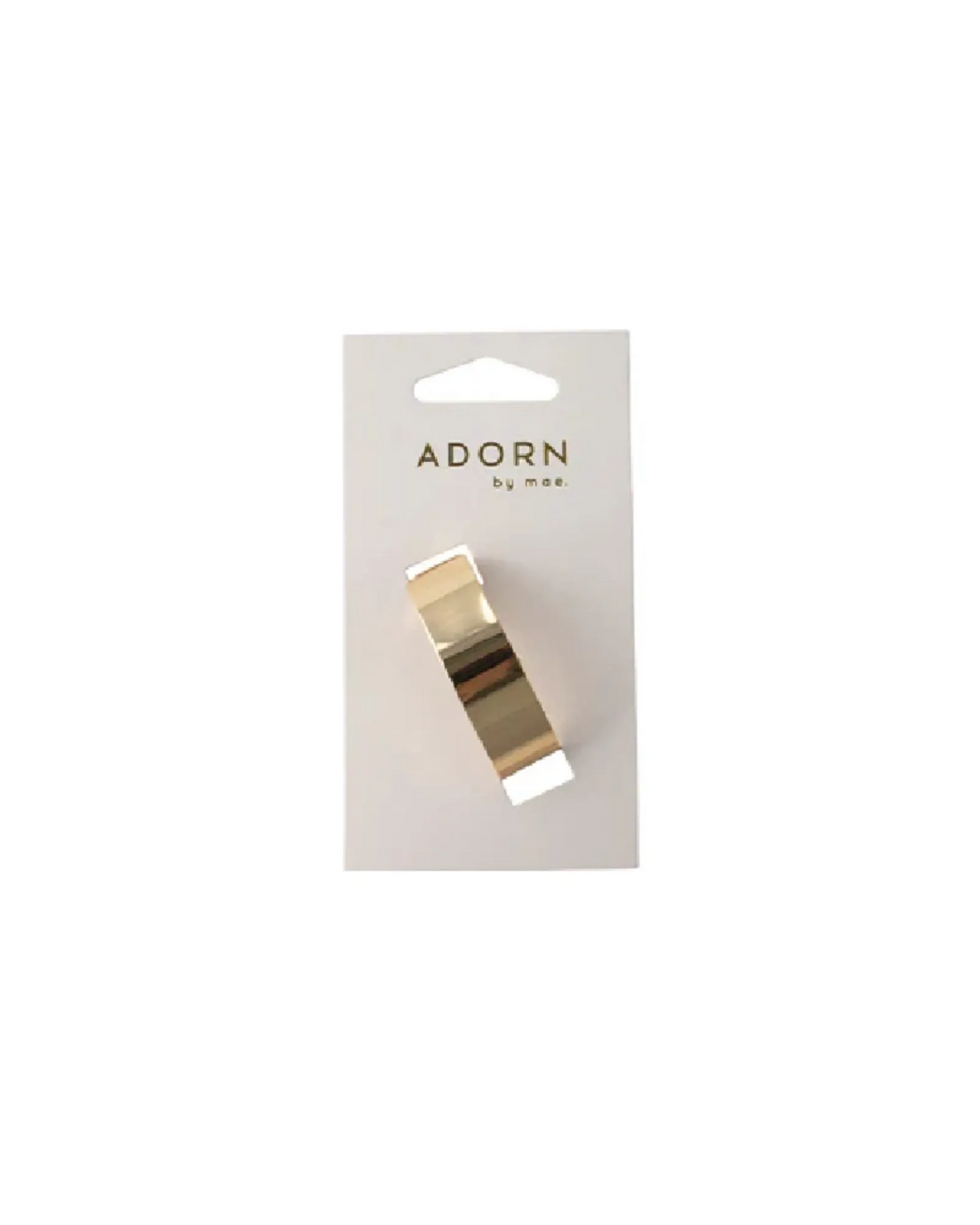 Adorn By Mae Barrette Concave Gold