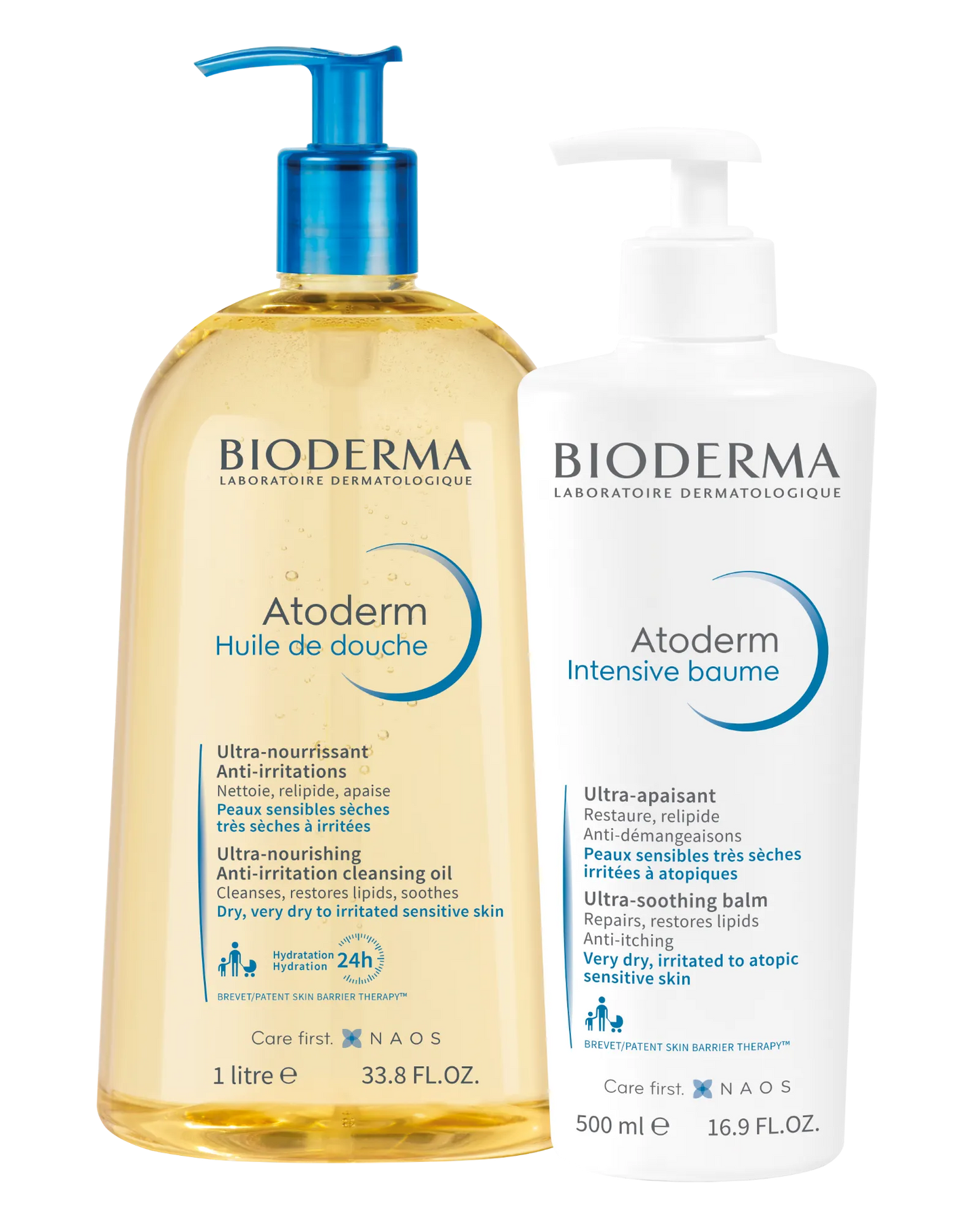 Bioderma Atoderm Ultra-Nourishing Shower Oil Cleanser 1L