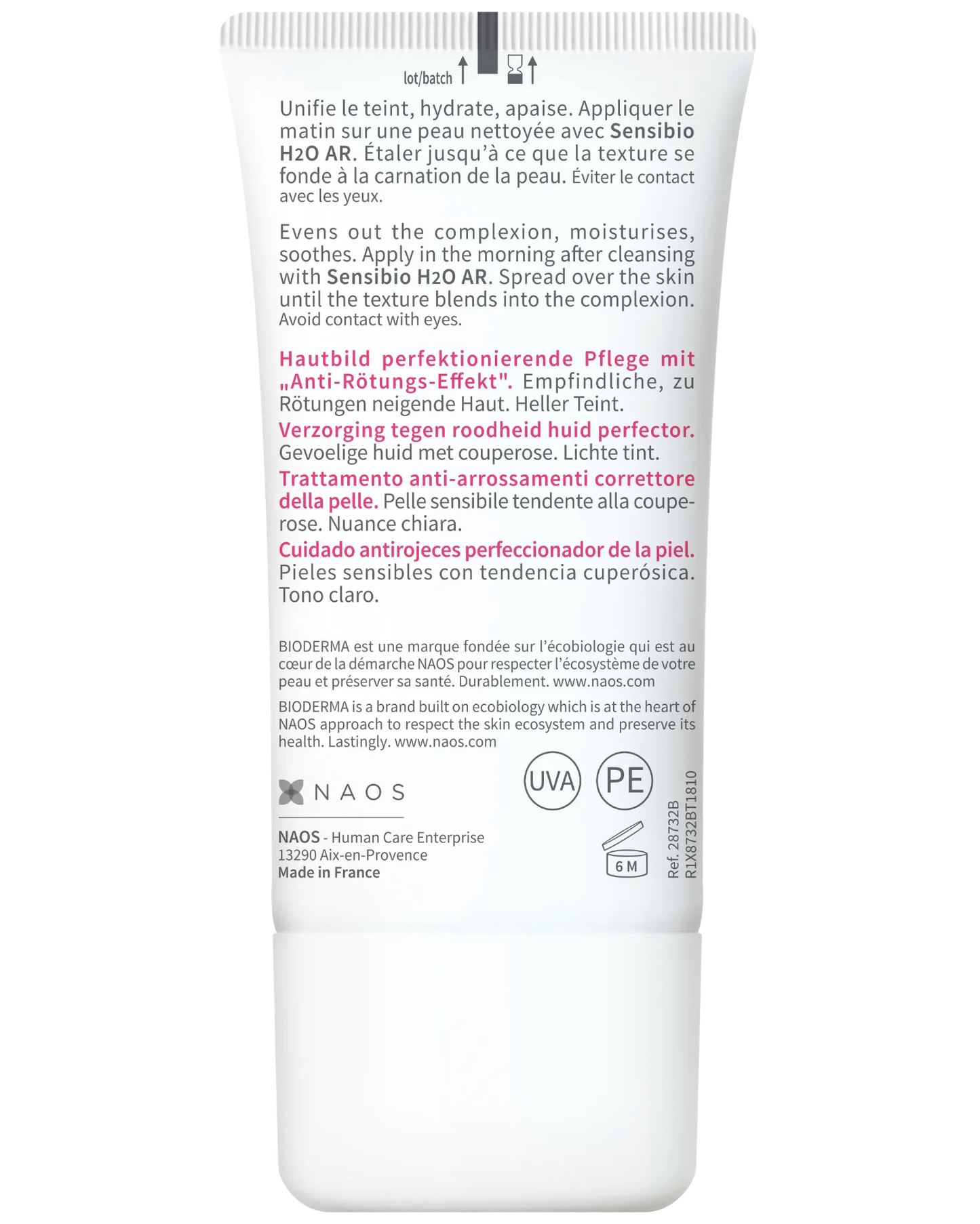 Bioderma Sensibio AR Anti-redness BB Cream with SPF30+ 40ml