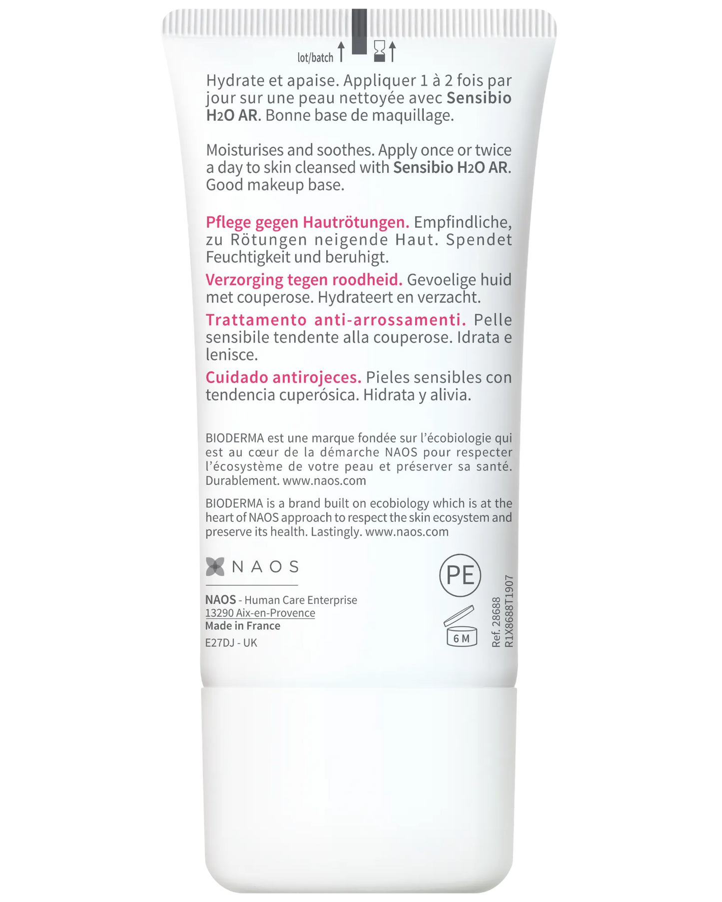 Bioderma Sensibio AR Anti Redness Care Cream 40ml