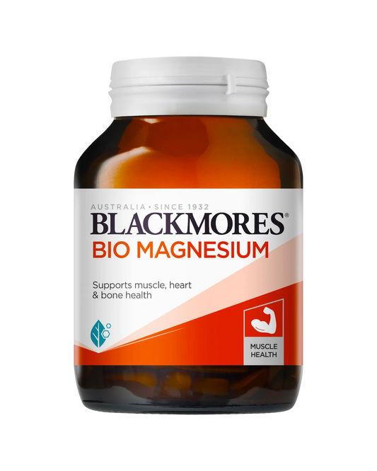 Blackmores Bio Magnesium, Bone, Heart, Muscle, Nervous System, Stiffness, Tension