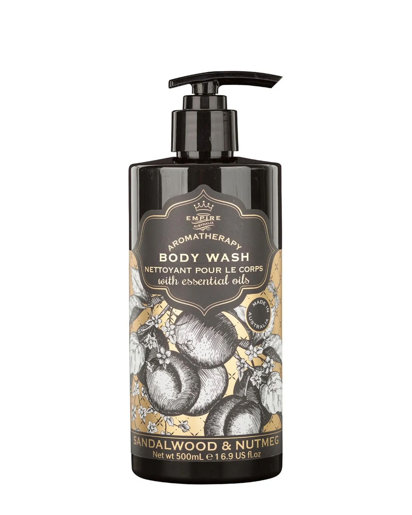 Botanicals Sandalwood & Nutmeg Body Wash 500ml