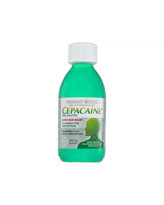 Cepacaine, Pain Relief, Teeth