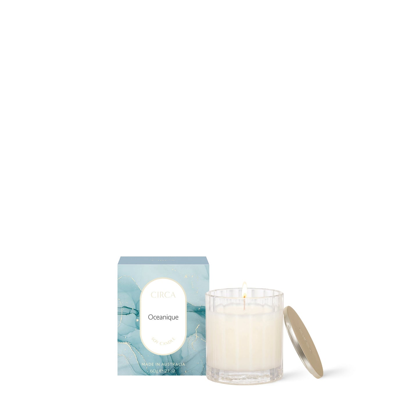 Circa, Oceanique Scented, Soy Candle, decor