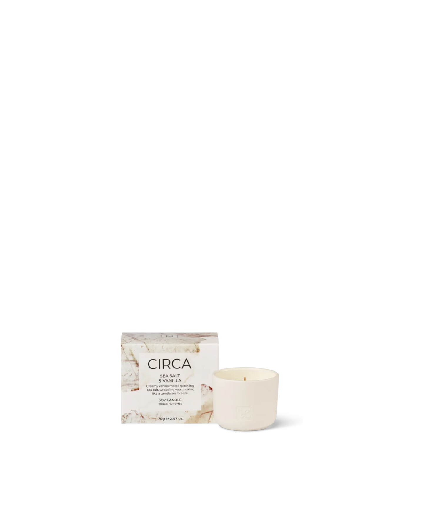 Circa Candle Sea Salt & Vanilla 70g