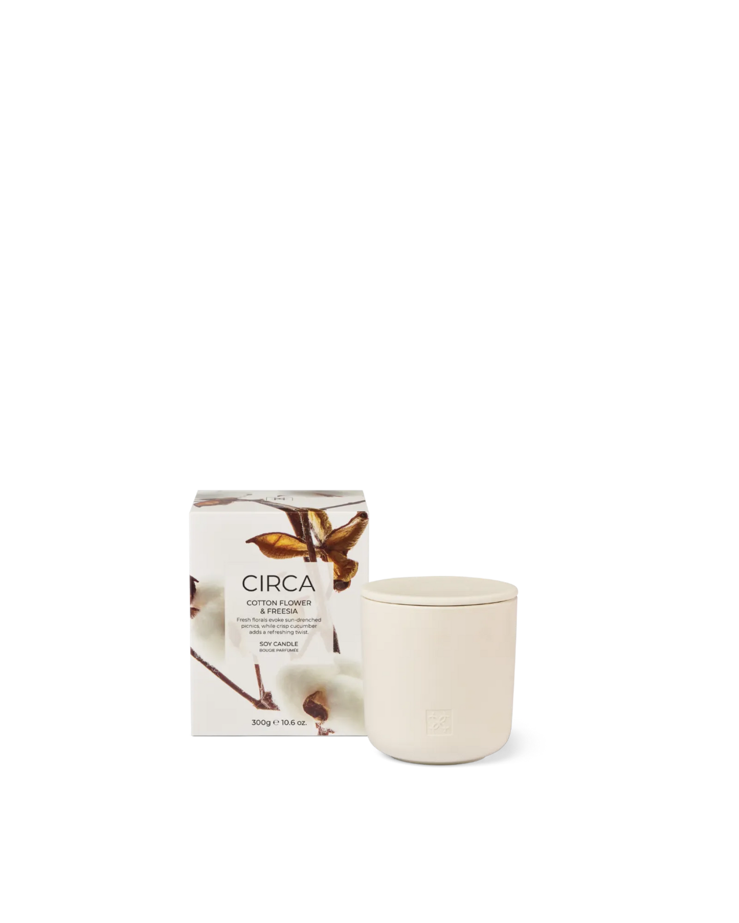 Circa Candle Cotton Flower & Freesia 300g