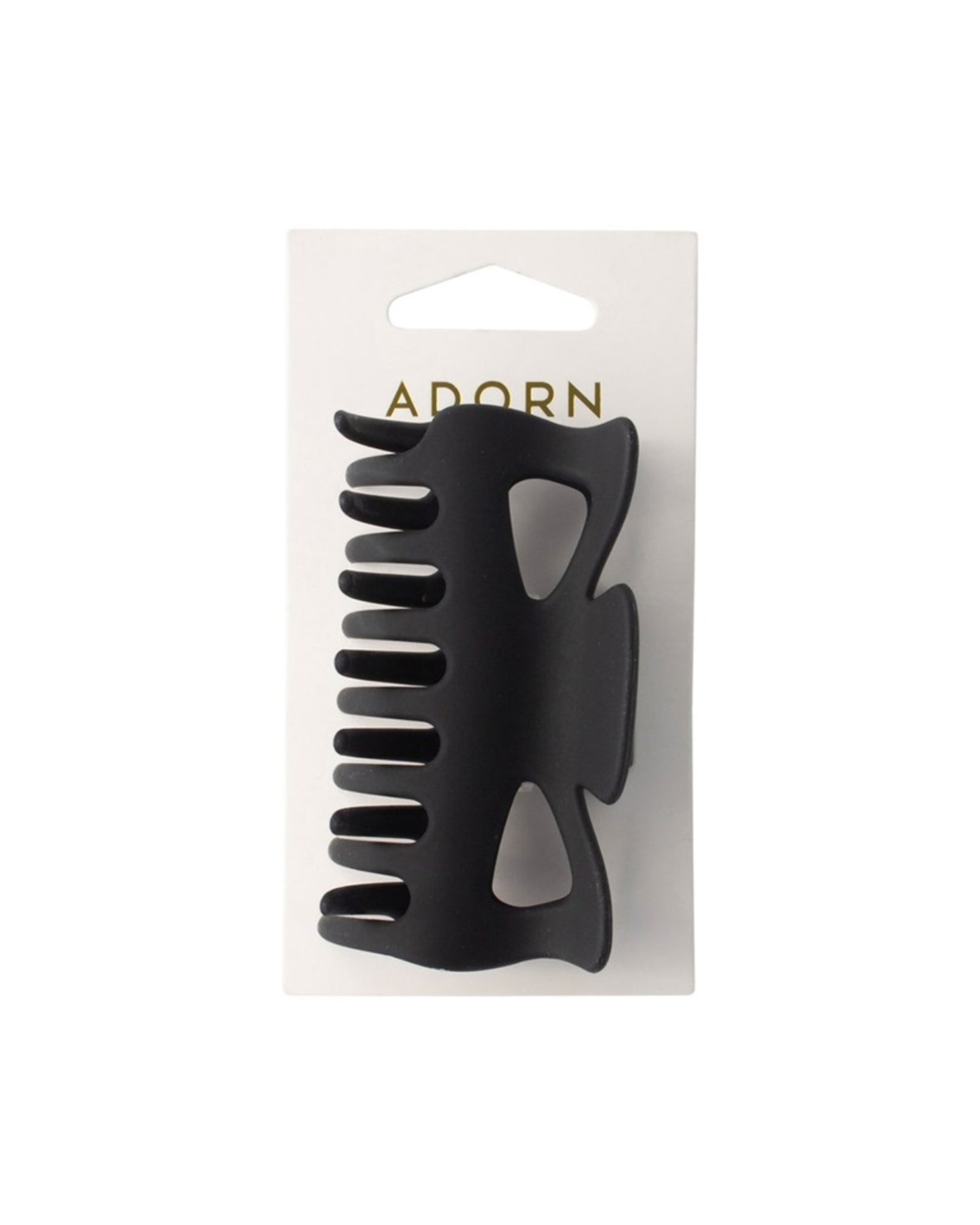 Adorn By Mae Claw Grip Matte Black 9cm