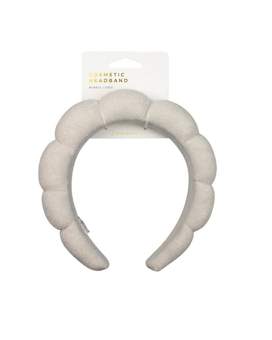 Simply Essential Cosmetic Headband Bubble Grey