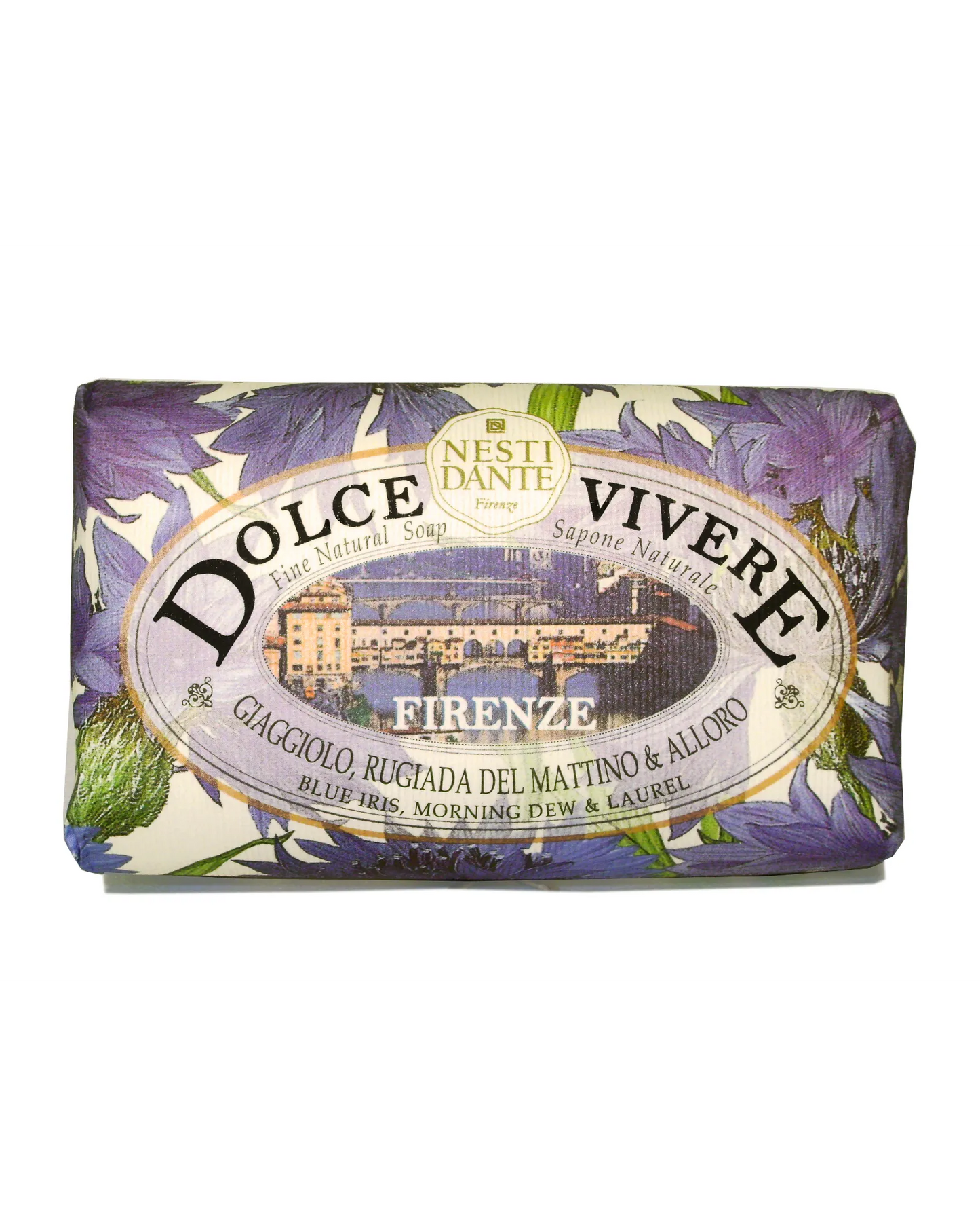 Nesti Dante, Bar Soap, Dolce Vivere, Firenze, Blue Iris, Gift