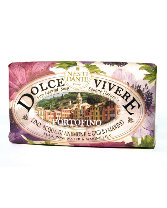 Nesti Dante, Bar Soap, Dolce Vivere, Portofino, Flax, Rose Water, Lily, Gift