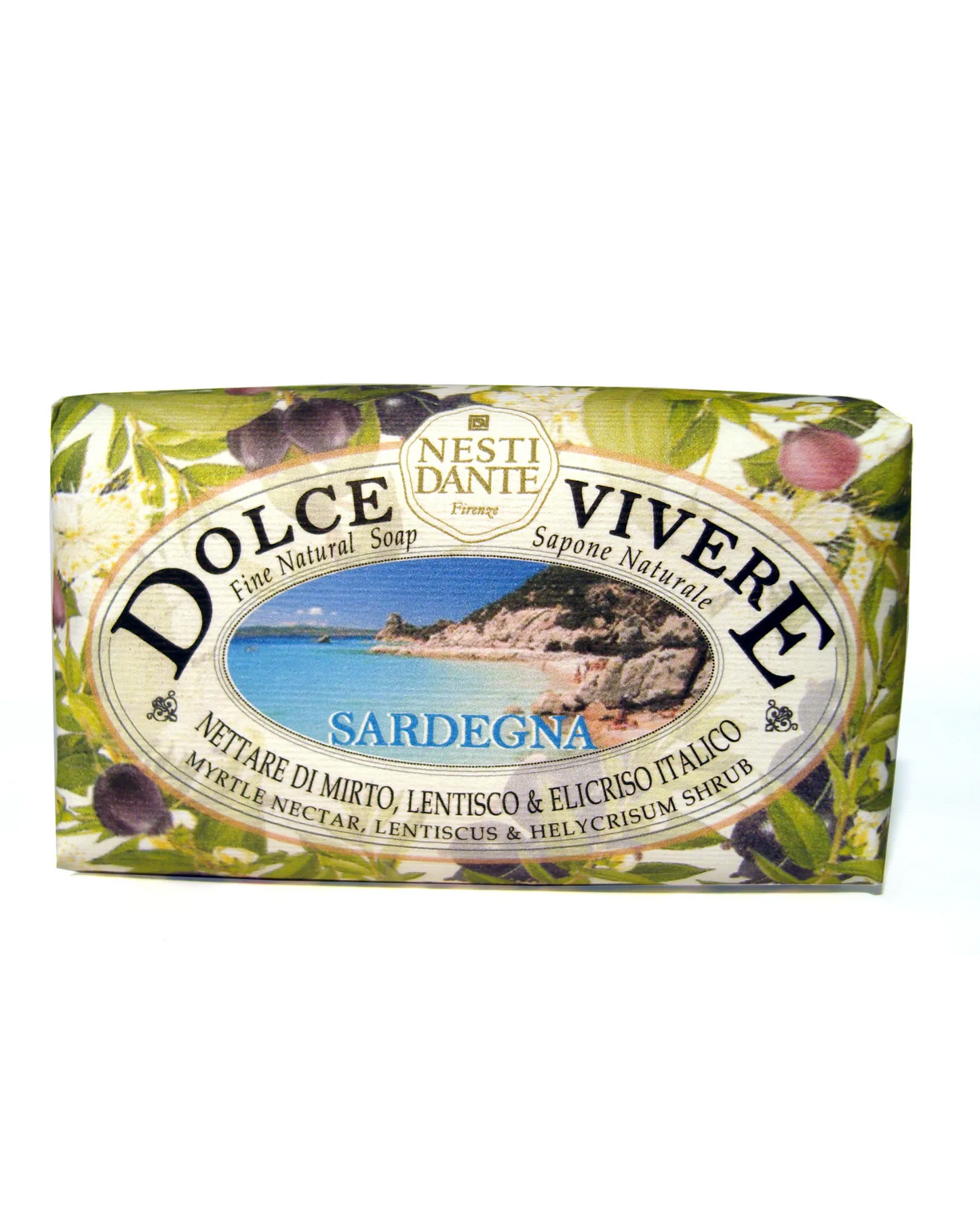 Nesti Dante, Bar Soap, Dolce Vivere, Sardegna, Myrtle Nectar, Lentiscus, Gift