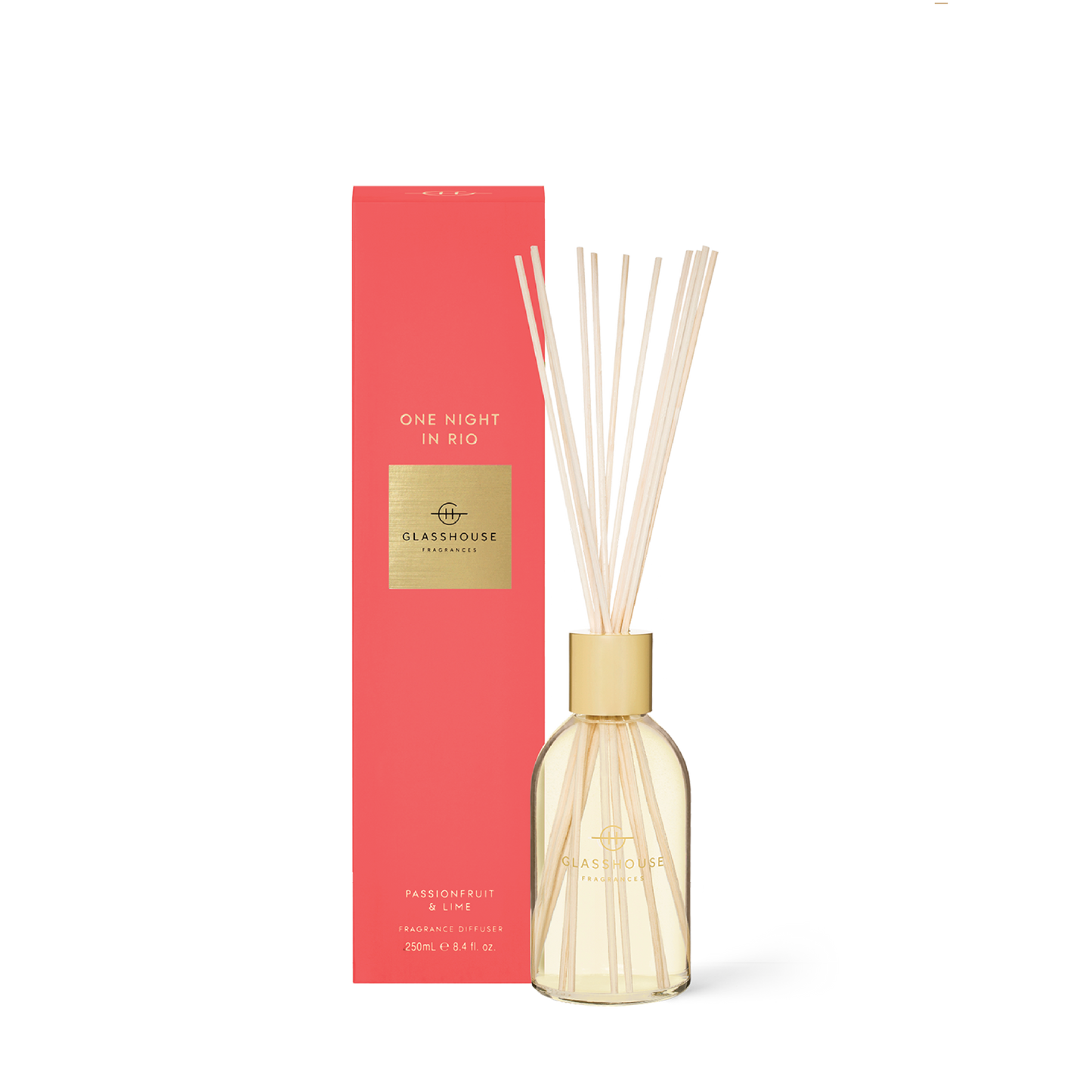 Glasshouse Fragrances, glasshouse, diffuser, One Night In Rio, decor