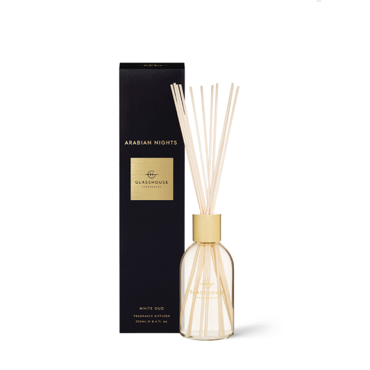 Glasshouse Fragrances, glasshouse, diffuser, Arabian Nights, decor