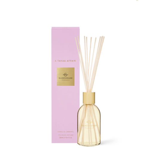 Glasshouse Fragrances, glasshouse, diffuser, A Tahaa Affair, decor