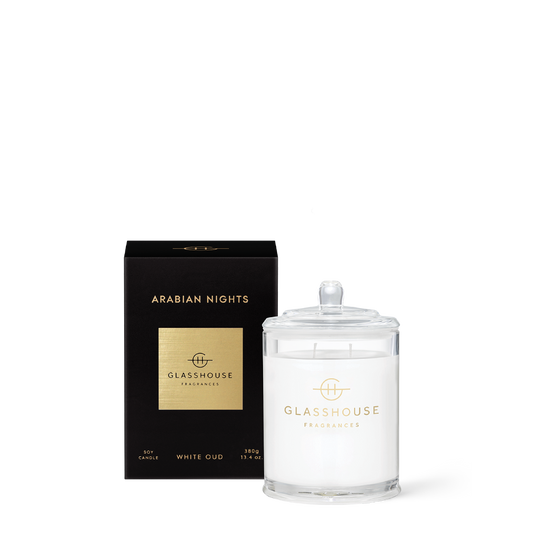 Glasshouse Fragrances, glasshouse, candle, Arabian Nights, decor