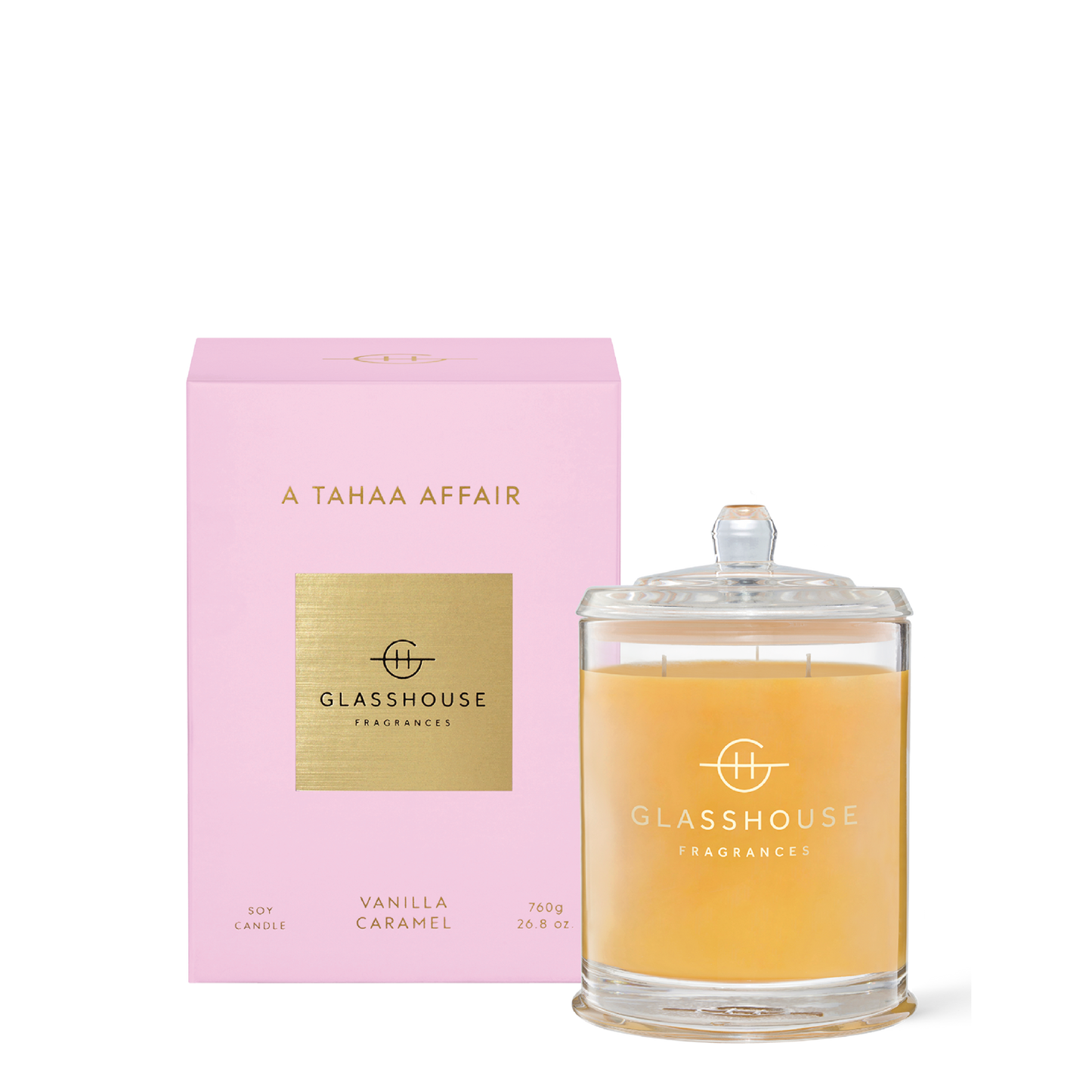 Glasshouse Fragrances, glasshouse, candle, A Tahaa Affair, decor
