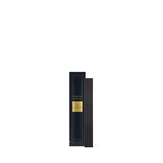 Glasshouse Fragrances, glasshouse, diffuser, Arabian Nights, Refill, decor