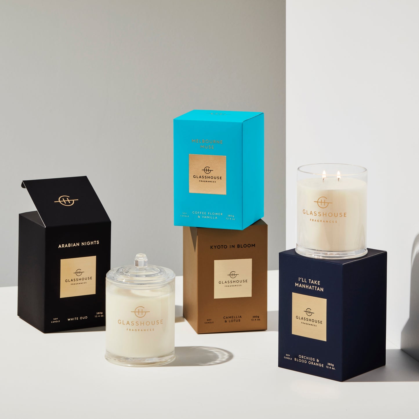 Glasshouse Arabian Nights 380g Triple Scented Soy Candle