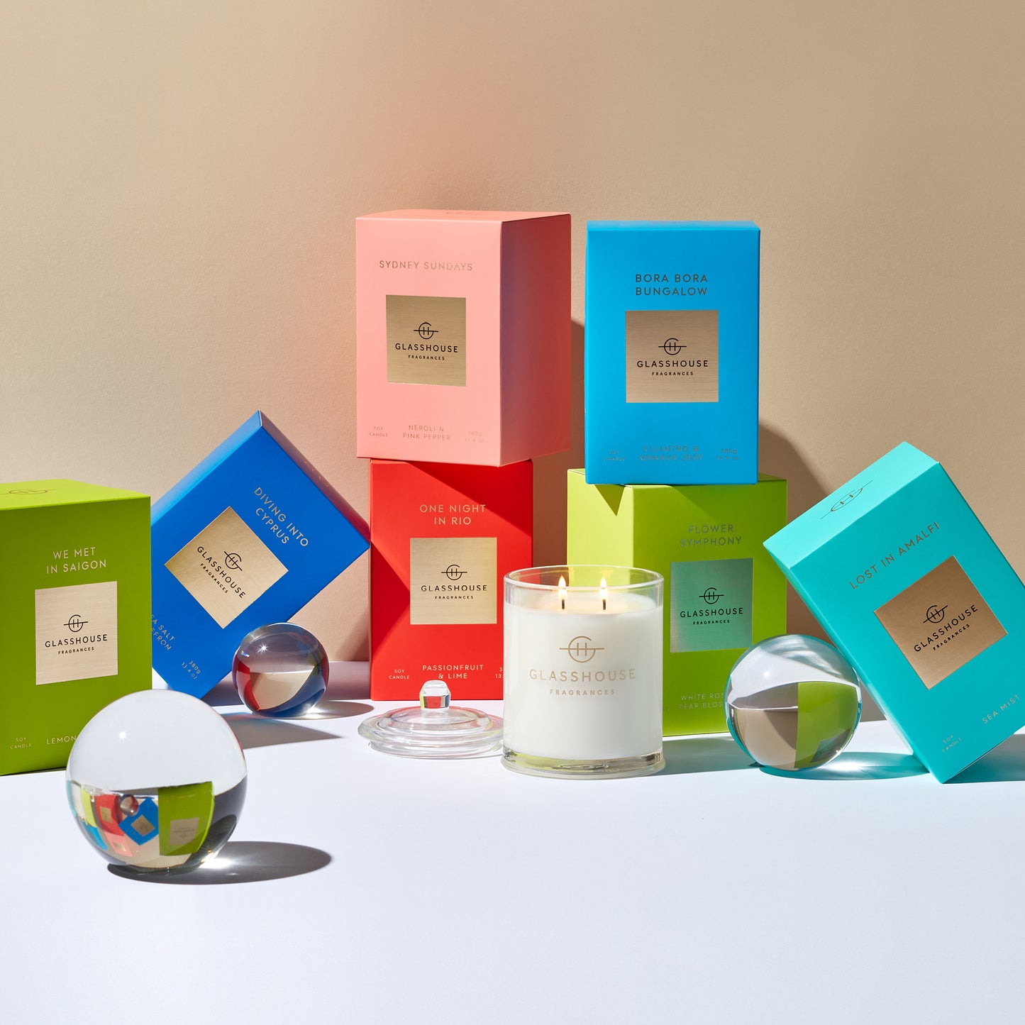 Glasshouse We Met In Saigon 380g Triple Scented Soy Candle