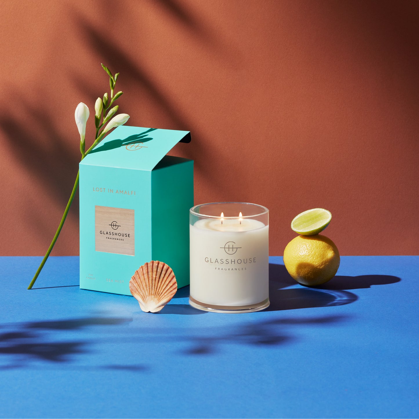 Glasshouse Lost In Amalfi 380g Triple Scented Soy Candle