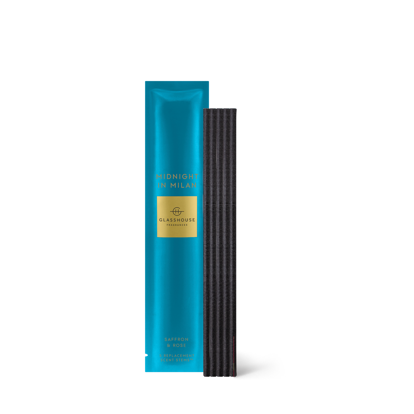 Glasshouse Fragrances, glasshouse, diffuser, Midnight In Milan, Refill, decor