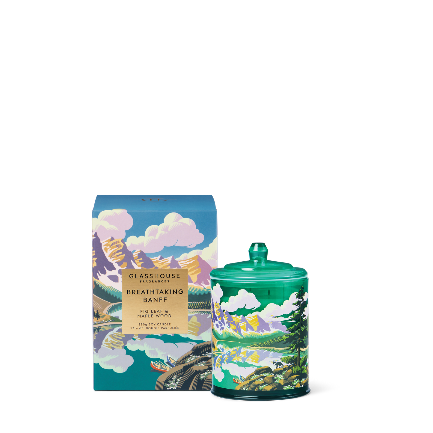 Glasshouse Breathtaking Banff 380g Triple Scented Soy Candle
