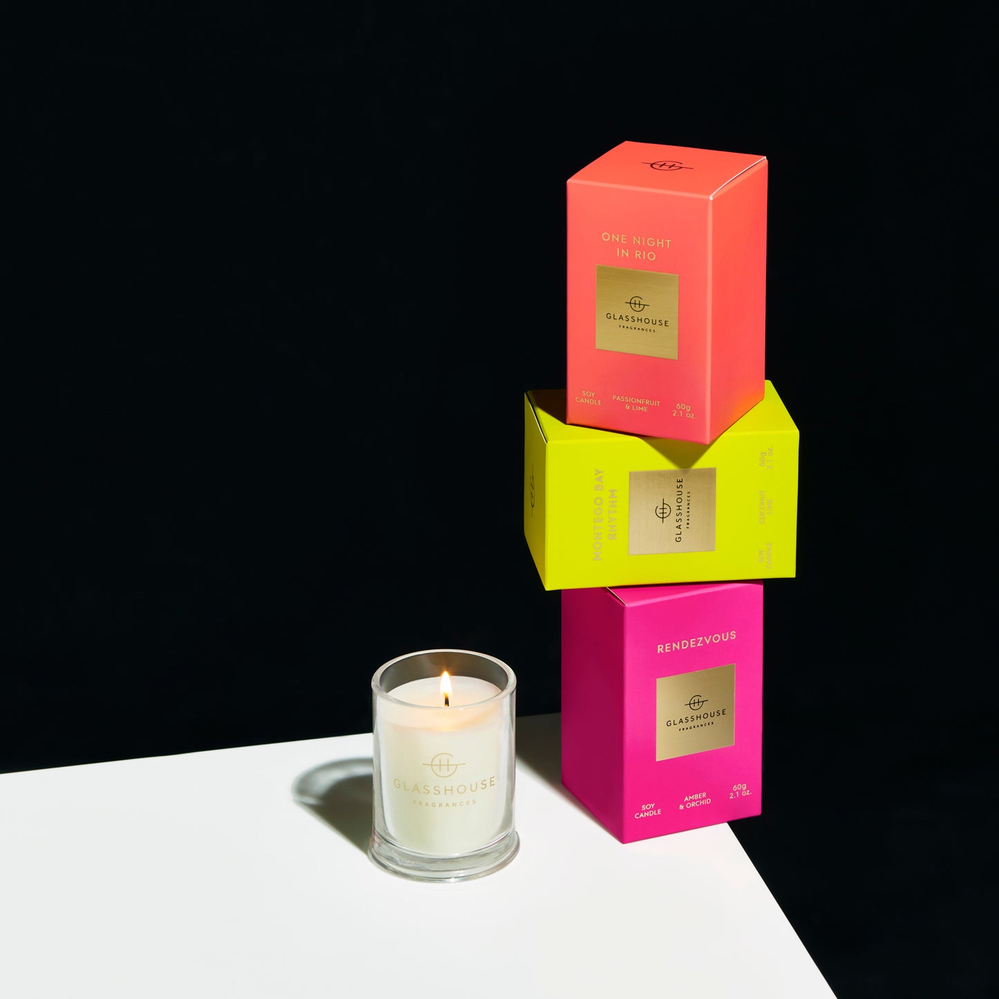 Glasshouse Montego Bay Rhythm 60g Triple Scented Soy Candle