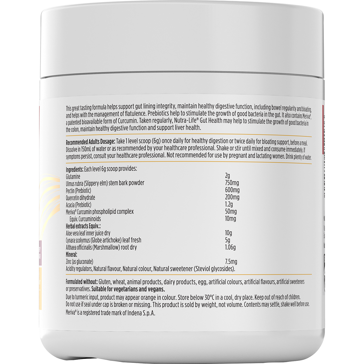 Nutra-Life Gut Health Berry Powder 180g