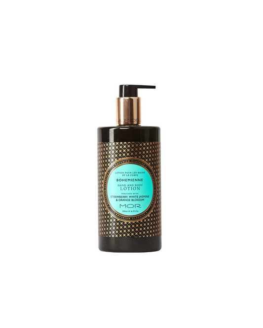MOR, Hand & Body Lotion, Bohemienne, Jasmine, Strawberry, Orange
