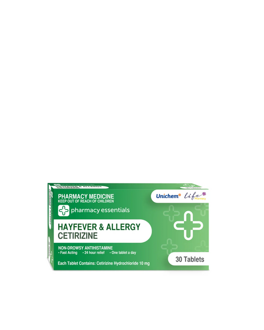Pharmacy Essentials Cetirizine10mg Tablets 30s