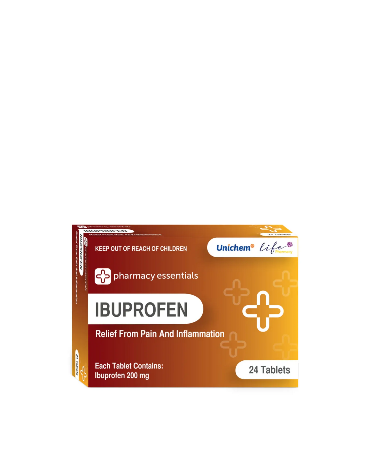 Pharmacy Essentials Ibuprofen 200mg Tablets 24pk