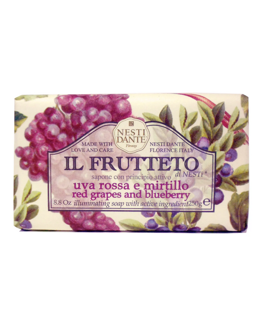 Nesti Dante, Bar Soap, Red Grapes, Blueberry, Gift