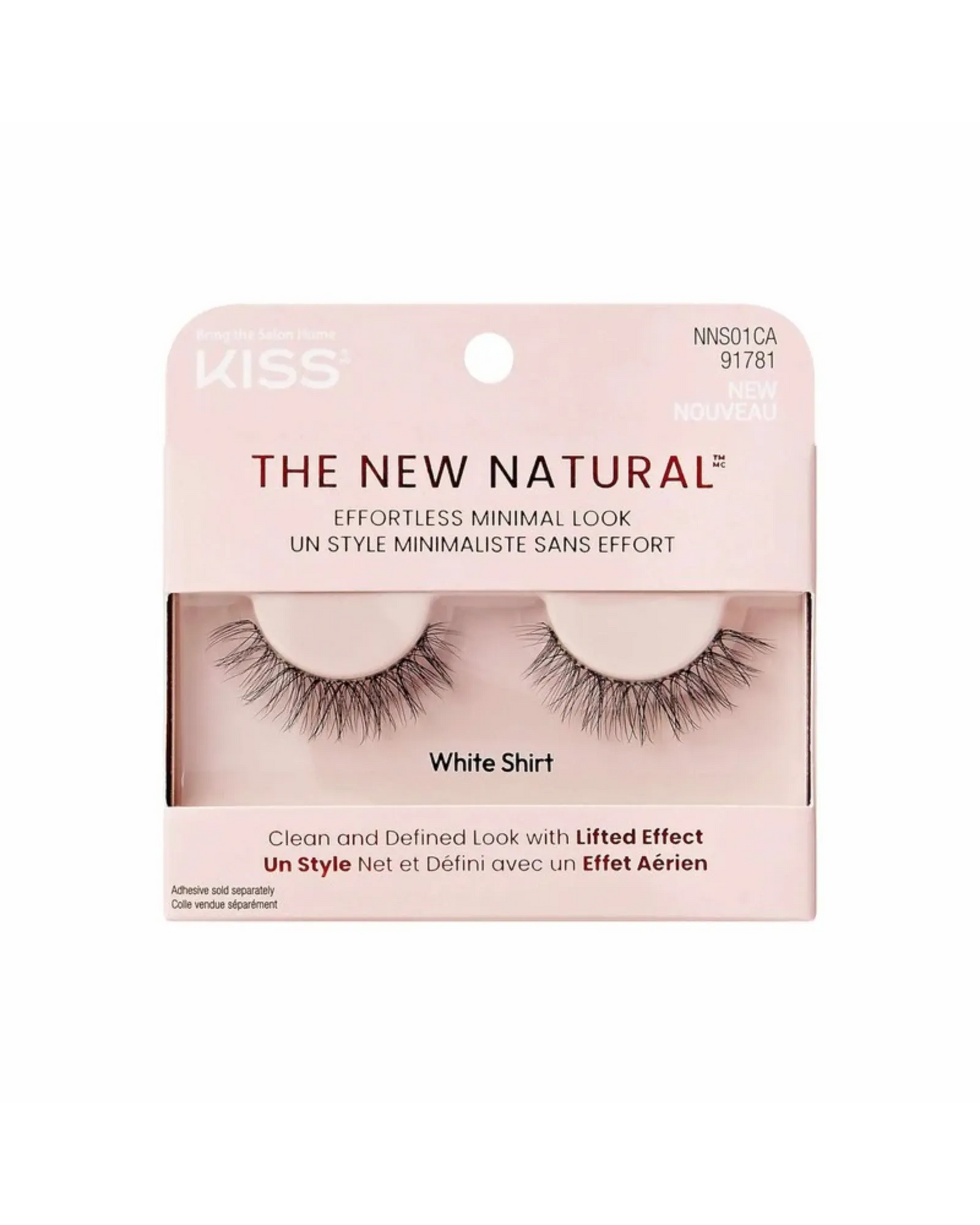 KISS The New Natural Lashes White Shirt