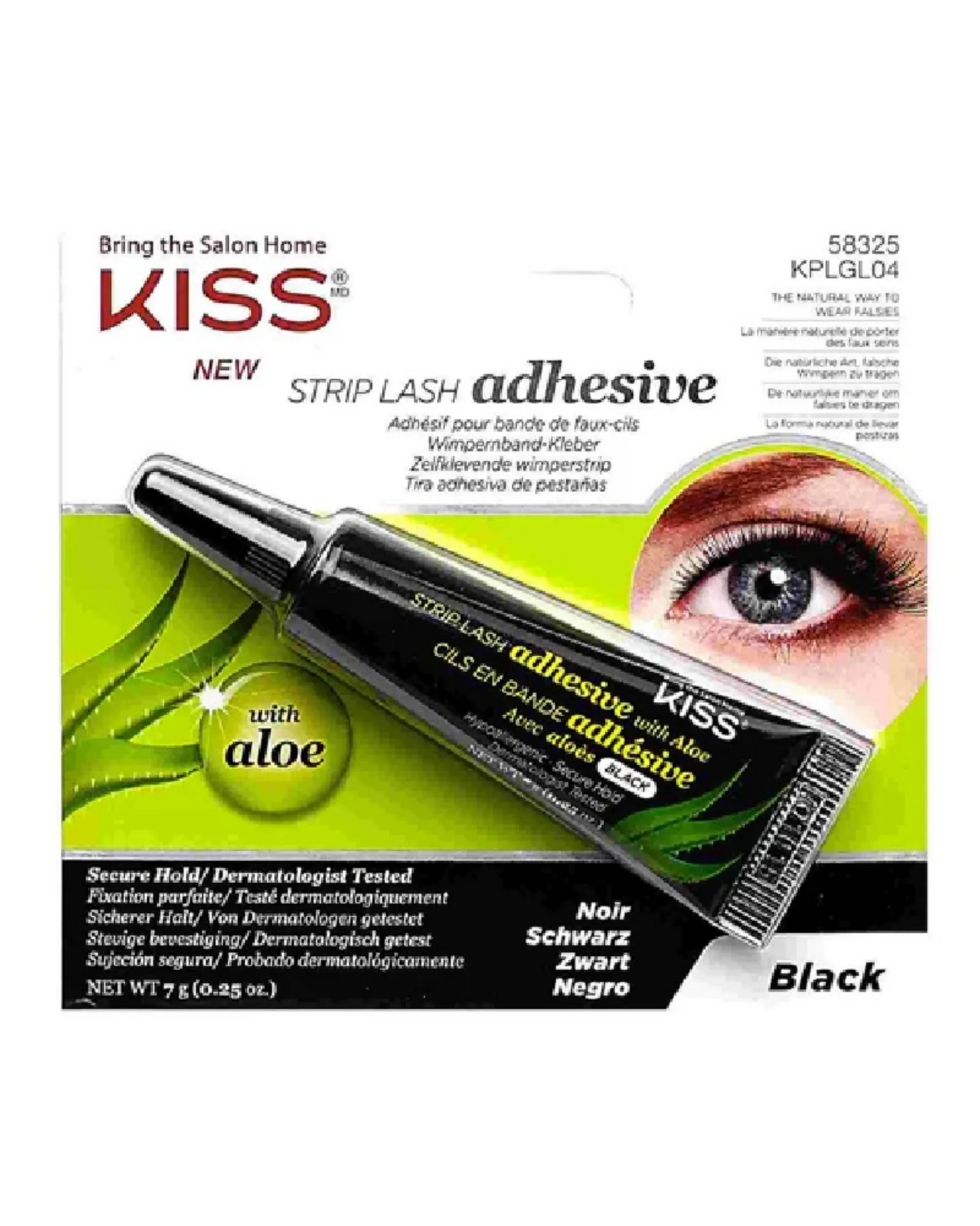 KISS Strip Lash Glue Black 7g