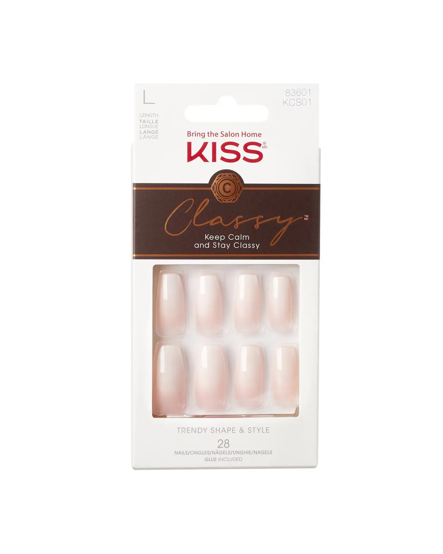 KISS Classy Nails Be-you-Tiful 28pk