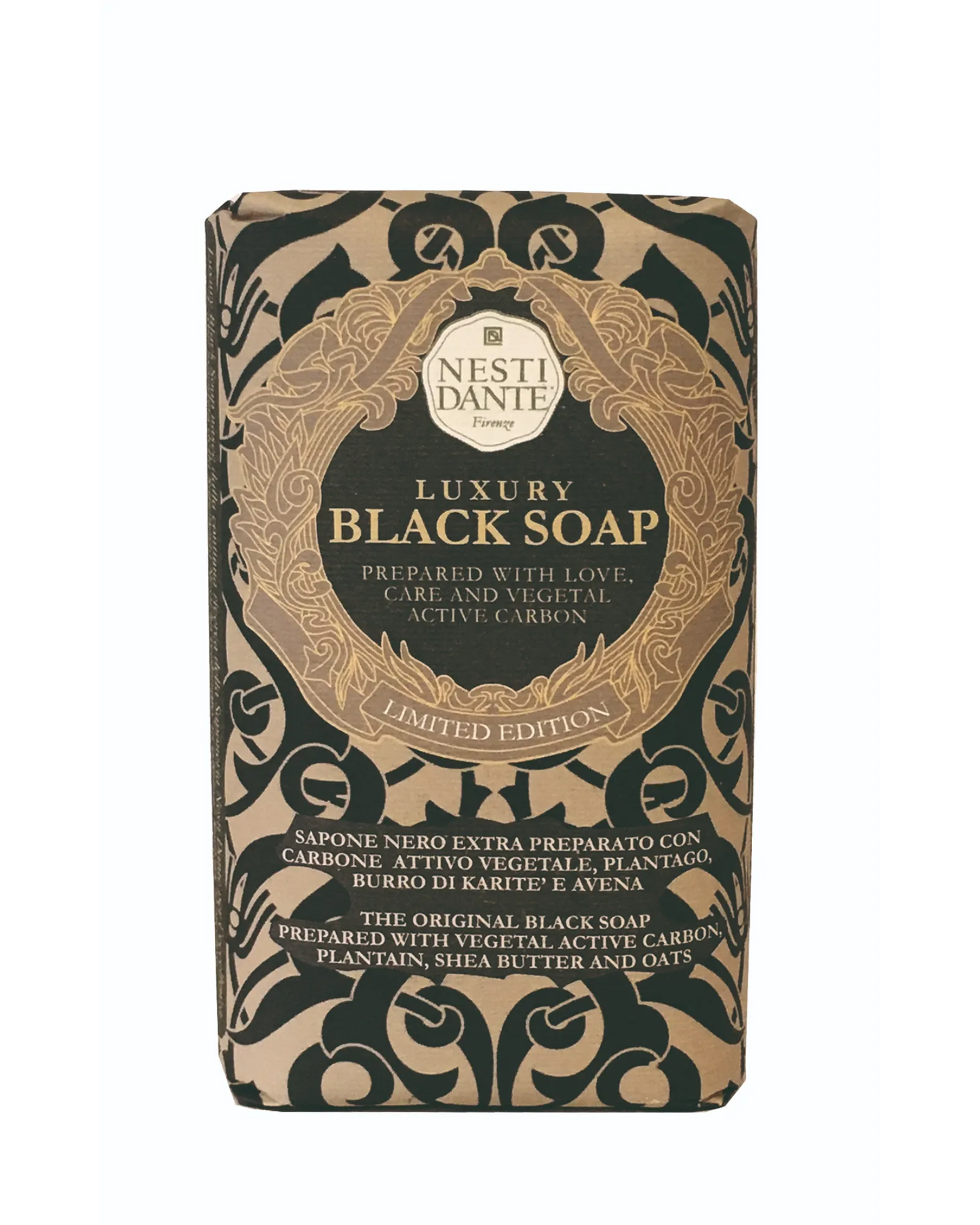 Nesti Dante, Bar Soap, Shea Butter, Activated Charcoal, Oats, Gift