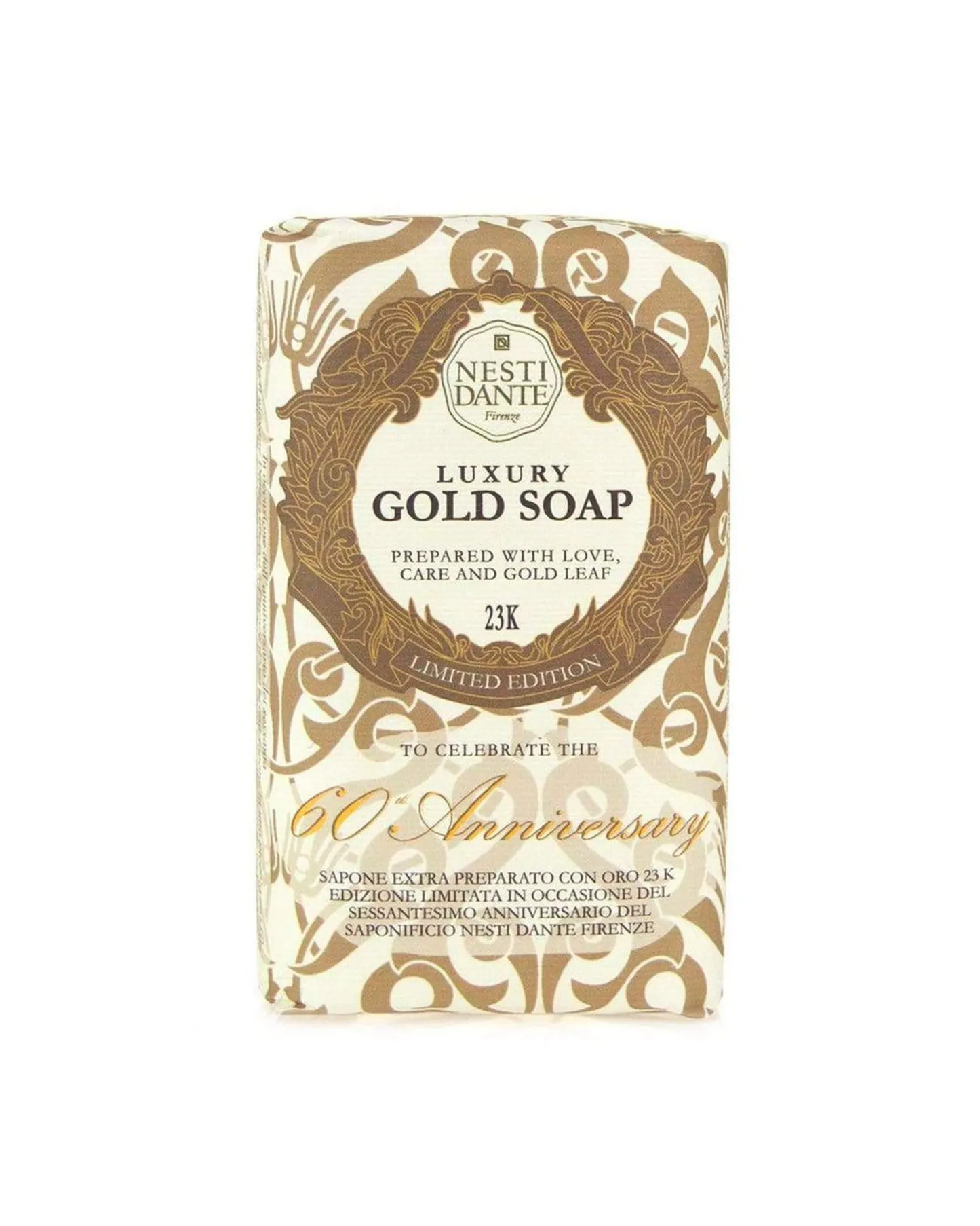 Nesti Dante, Bar Soap, Iris, Gold, Luxury, Gift