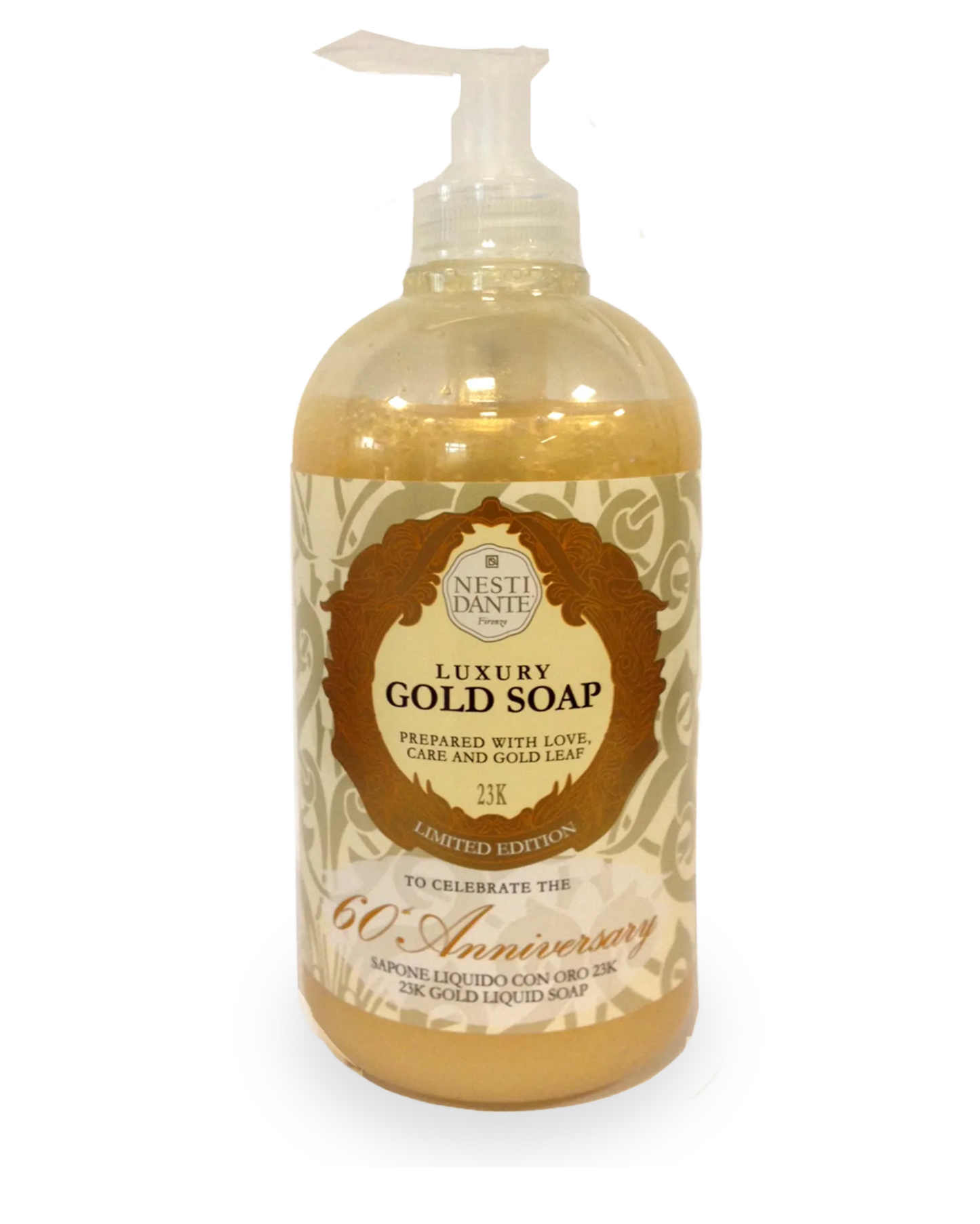 Nesti Dante, Liquid Soap, Iris, Gold, Luxury, Gift