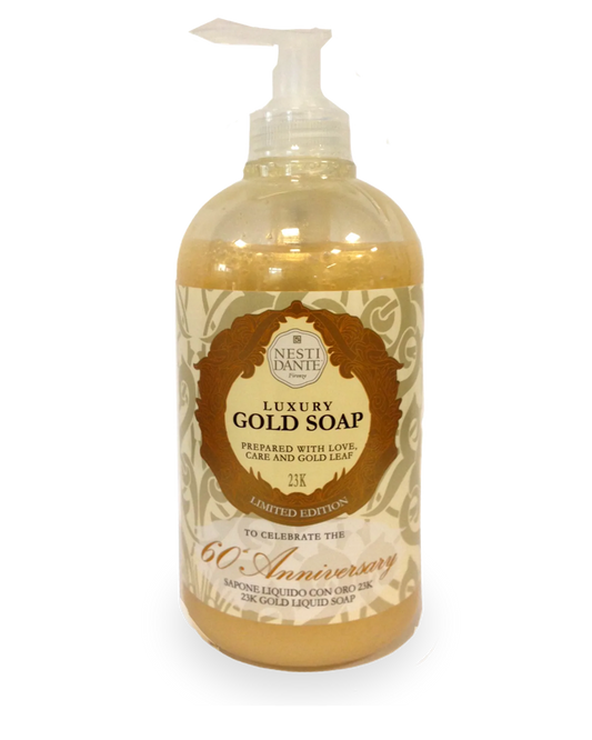 Nesti Dante, Liquid Soap, Iris, Gold, Luxury, Gift