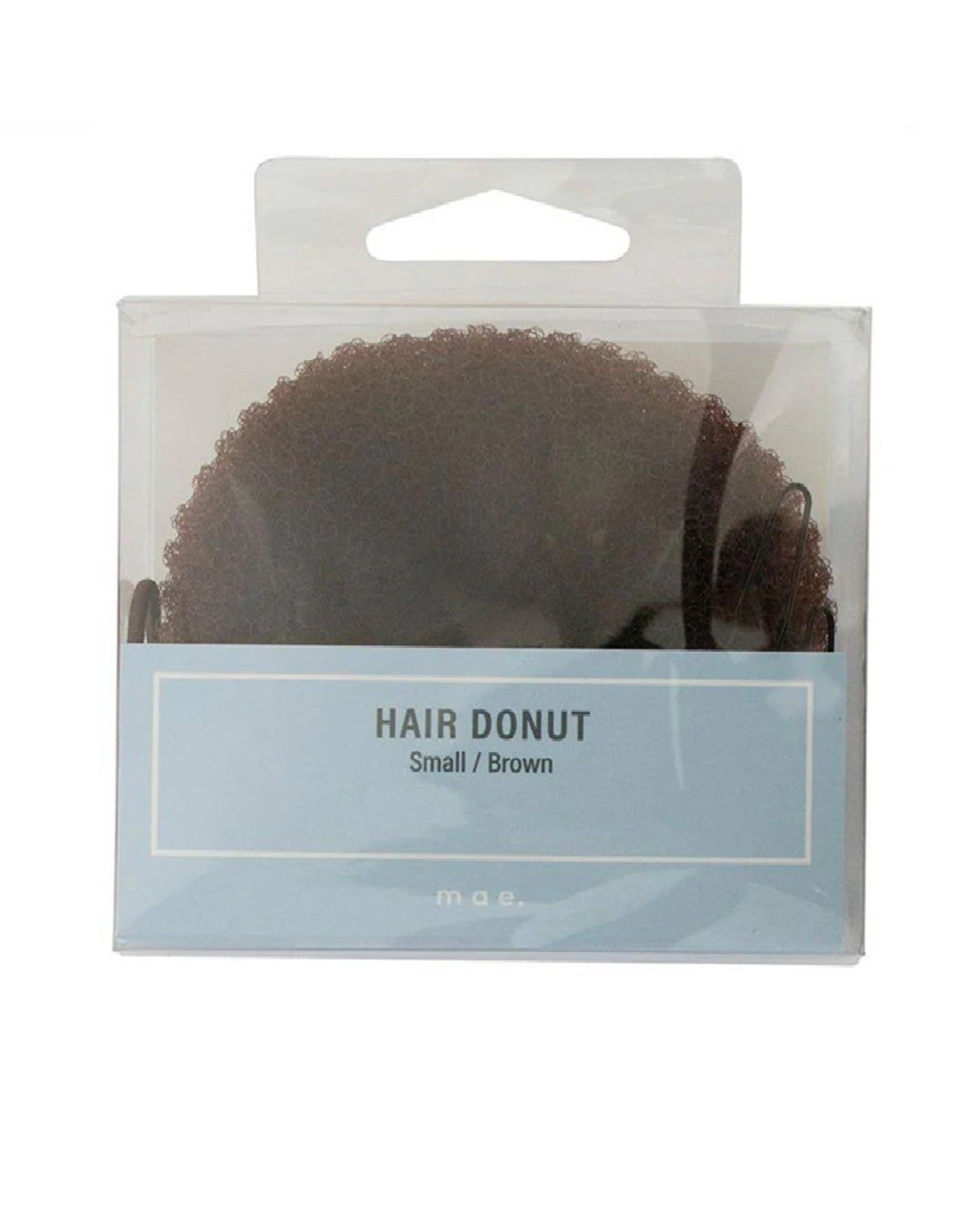 Mae Hair Donut Brown Small