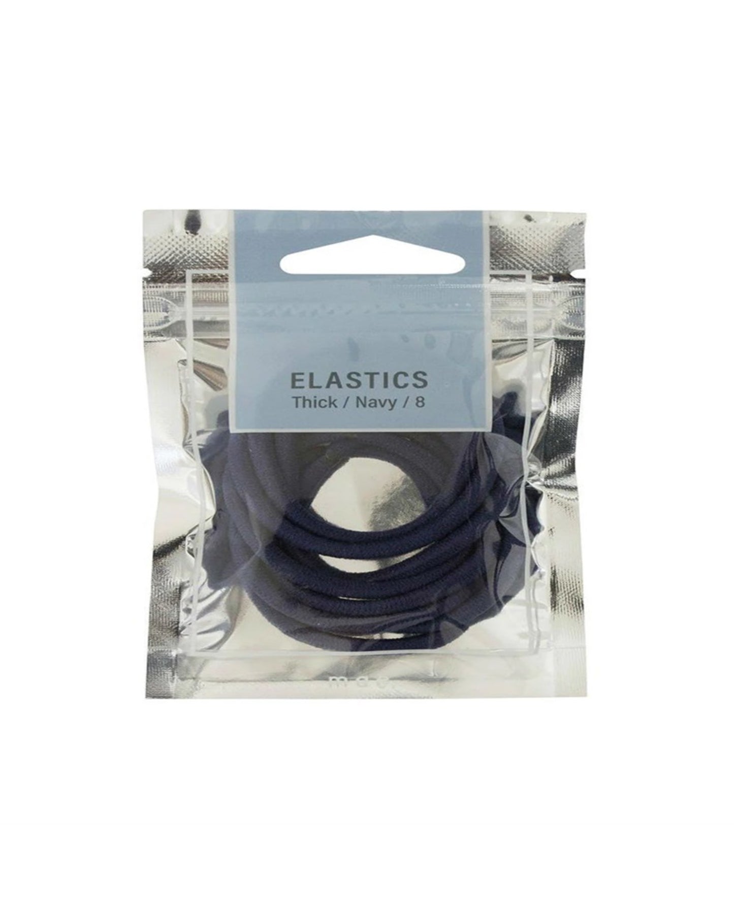 Mae Elastic Thick Navy 8pk