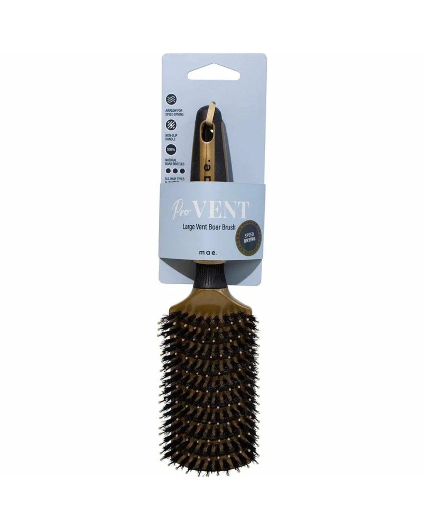 Mae Brush Pro Vent Boar Gold
