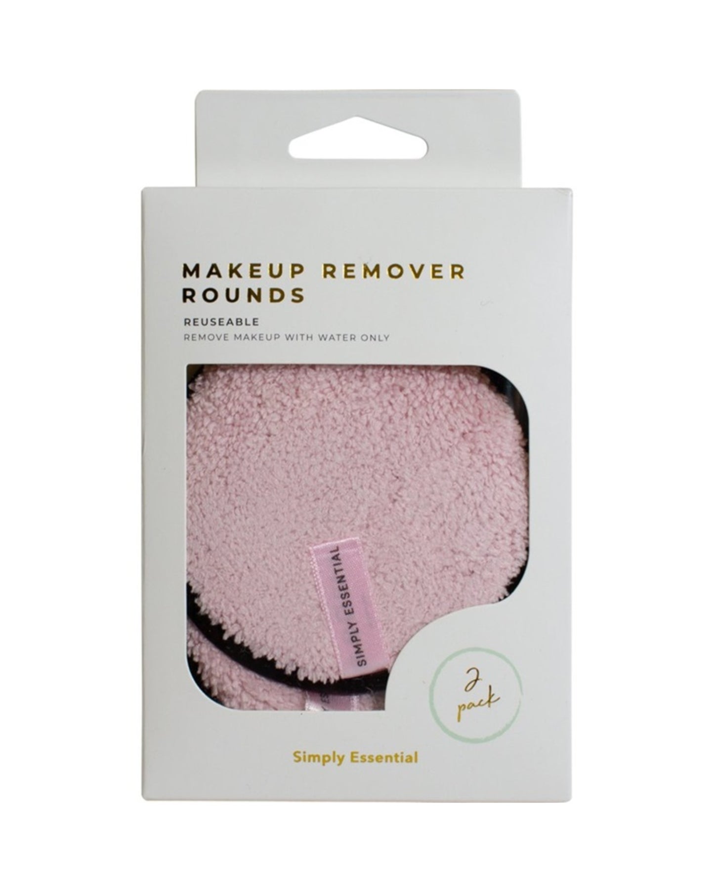 Simply Essential Makeup Remover Round 2pk